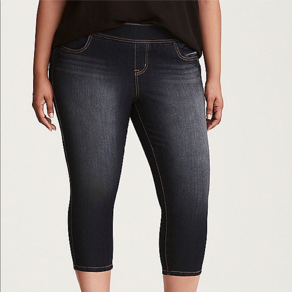 Torrid Lean Jean Crop